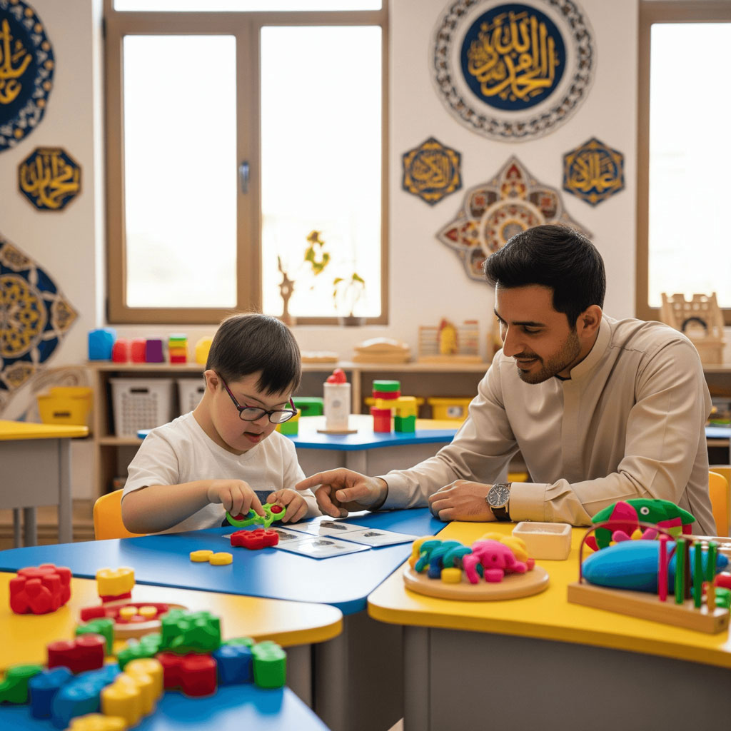 Child learning in Islamic environment